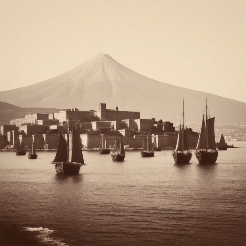 Naples, where the 1495 European outbreak began