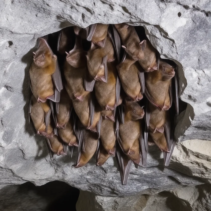 Egyptian fruit bats, the natural host of Marburg virus