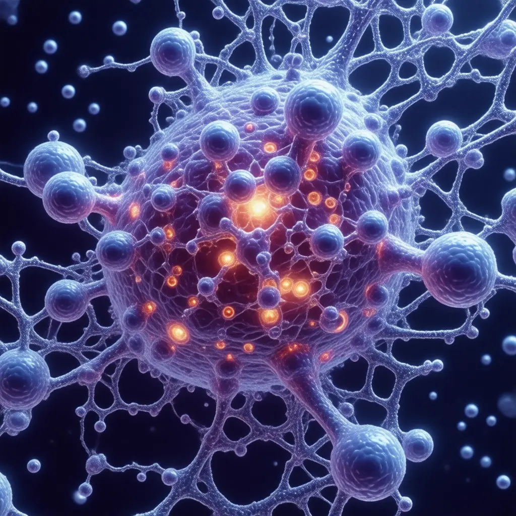 Microscopic view of biological markers measured in Full-Body magnetic resonance imaging Screening