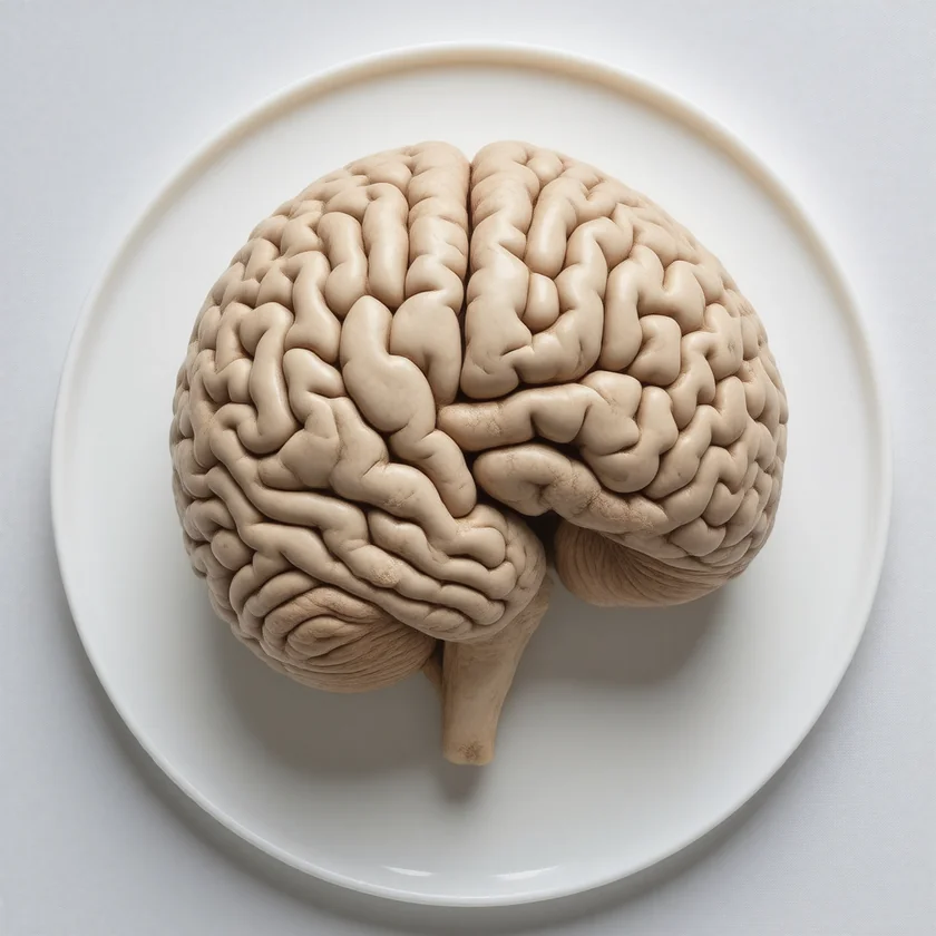 Early shrinkage of the frontal and temporal lobes