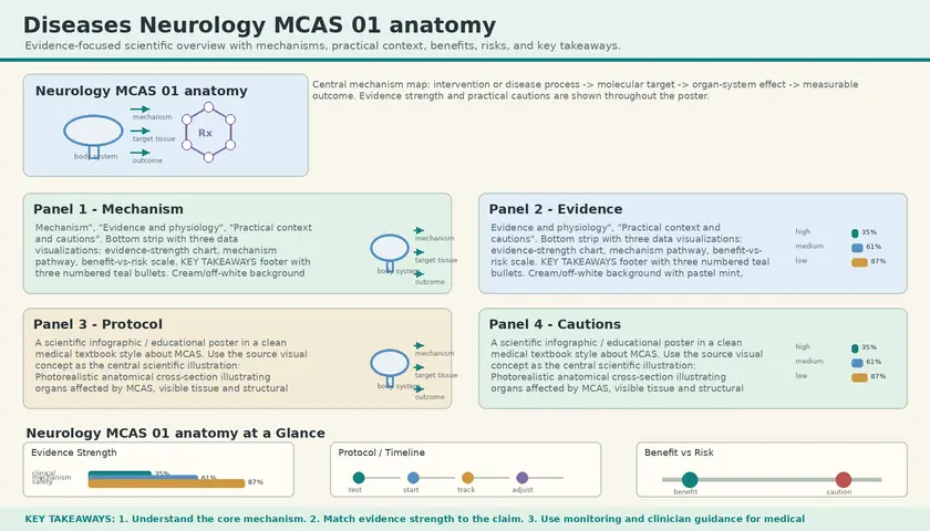 Affected anatomy in MCAS