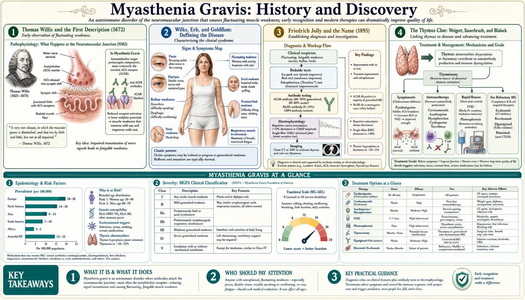 History — scientific infographic poster