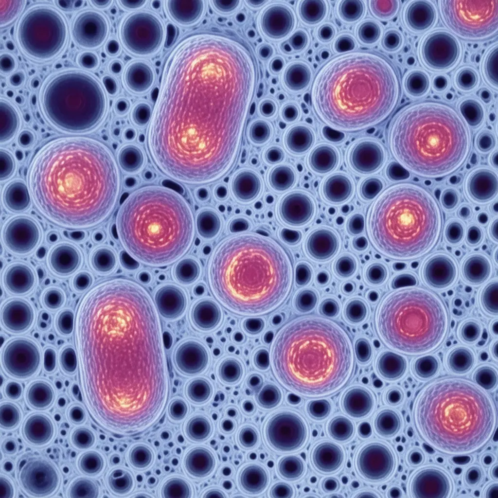 Microscopic view of POTS cellular pathology