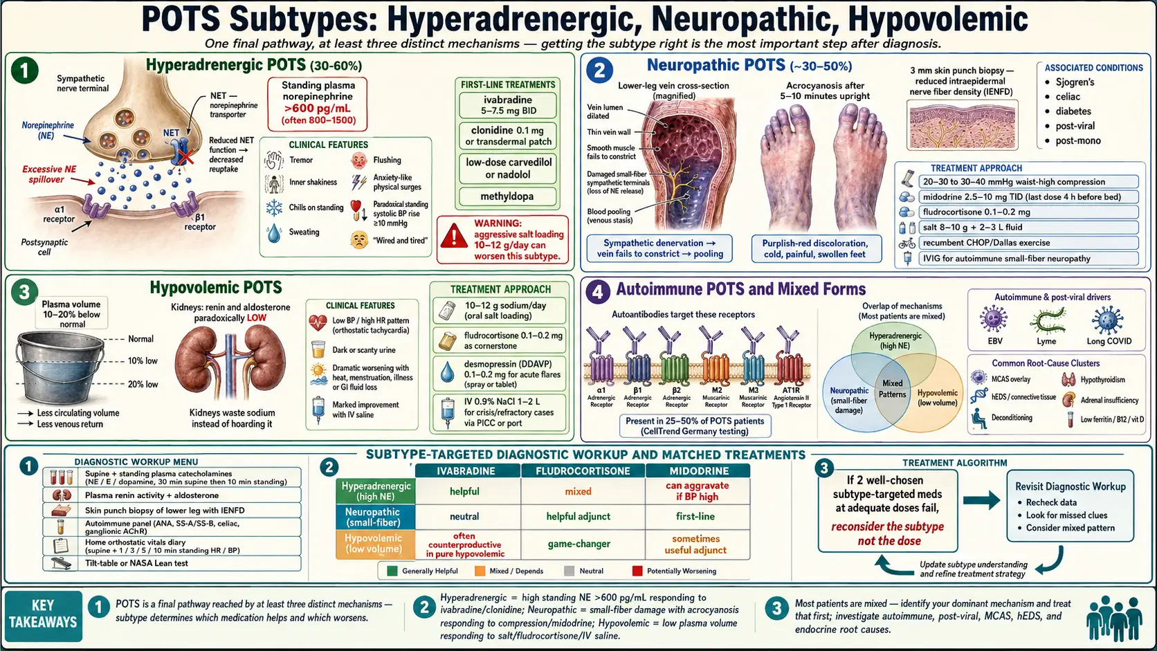 Subtypes — scientific infographic poster