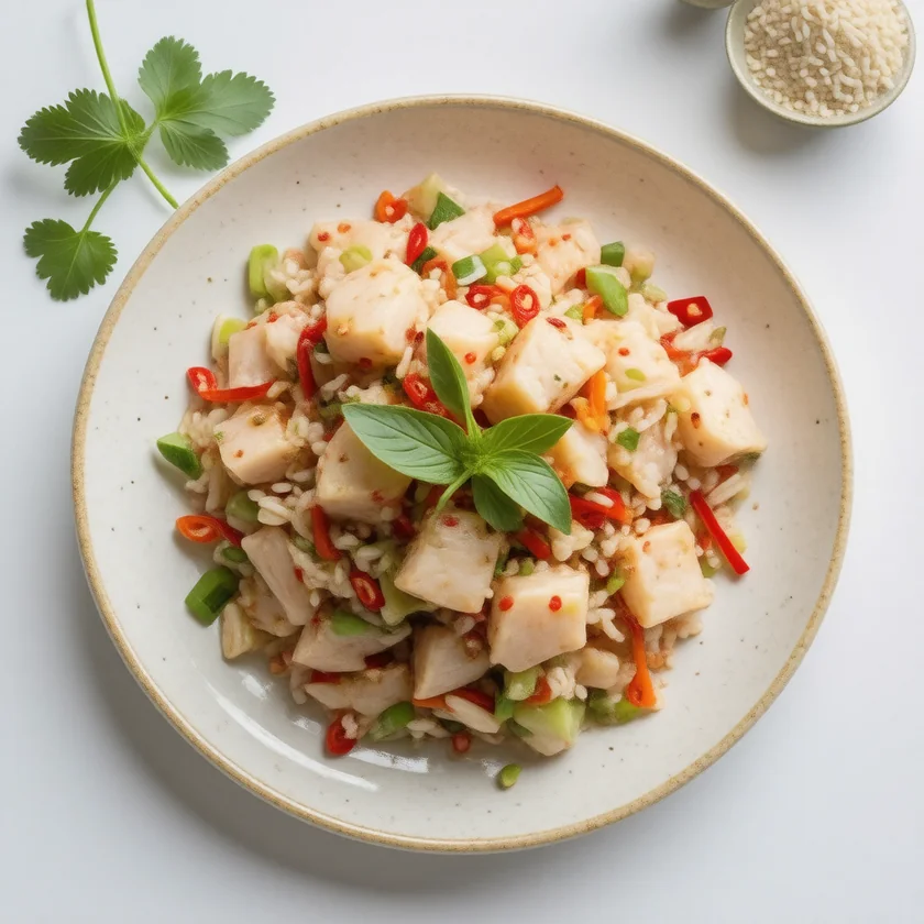 Koi pla, a raw fish dish linked to liver flukes