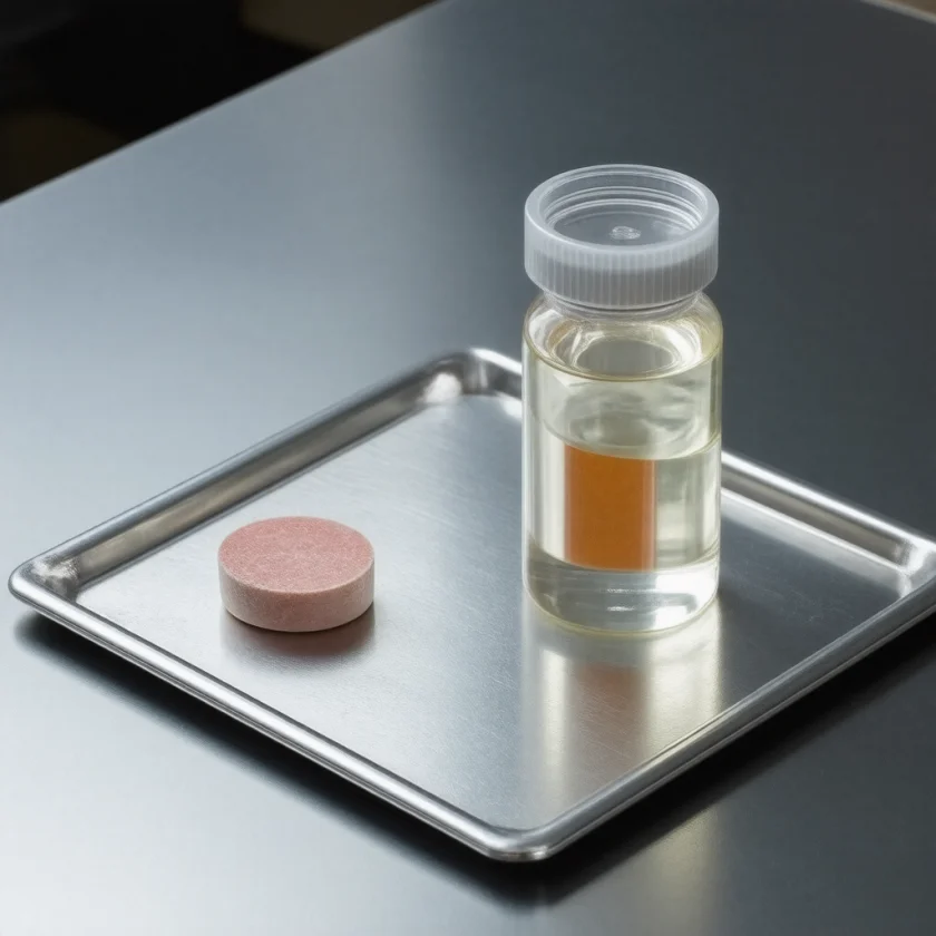 A punch biopsy confirms the diagnosis