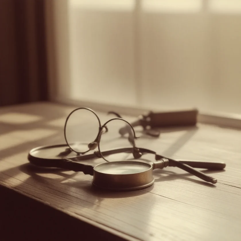 Thick lenses once worn after cataract removal