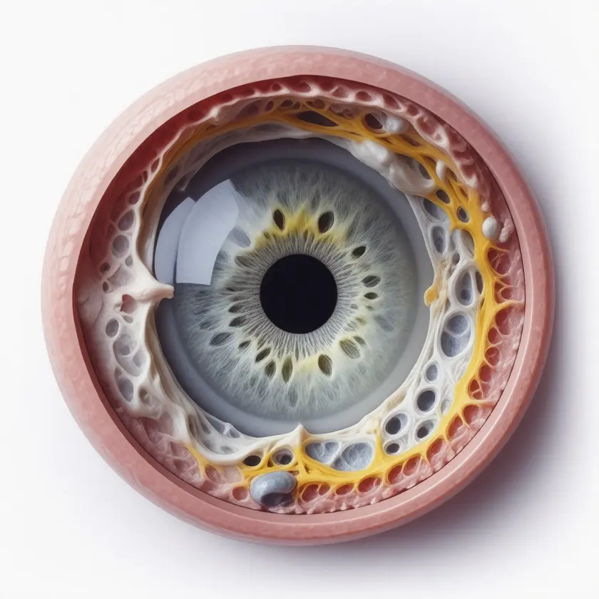 Anatomy of organs affected by ophthalmology