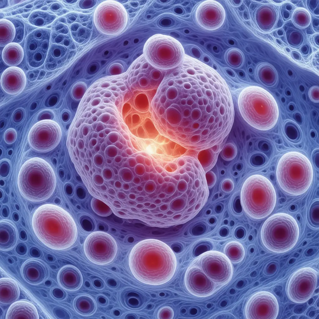Microscopic view of Orthopedics cellular pathology