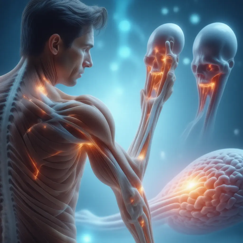 Medical visualization of Chronic Pain clinical presentation