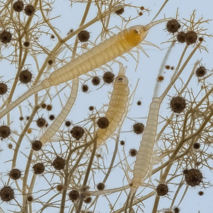 Angiostrongylus cantonensis — dormant stage