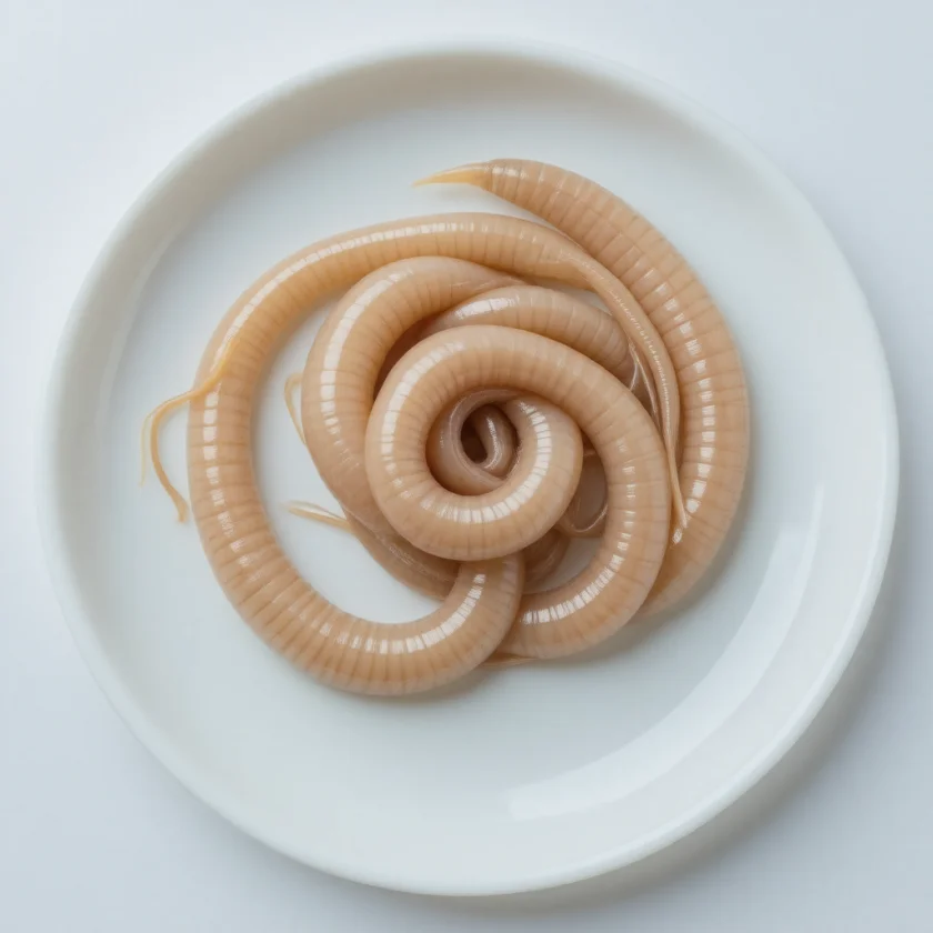 Ascaris lumbricoides — active stage