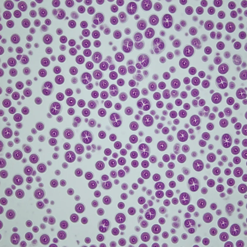 Heavy Babesia infection in severe disease
