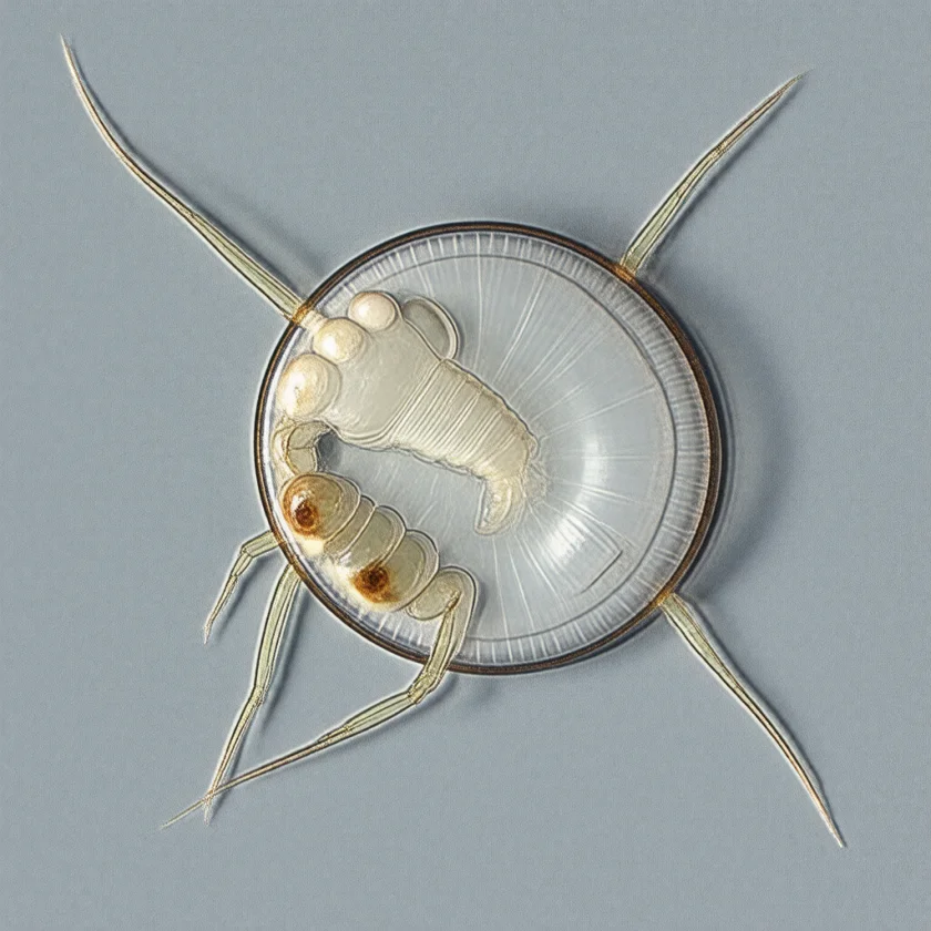Dracunculus medinensis — developing stage