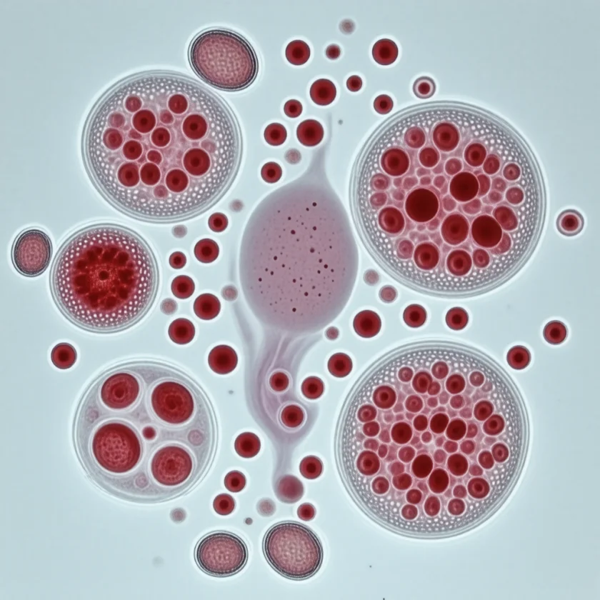 Entamoeba histolytica — active stage
