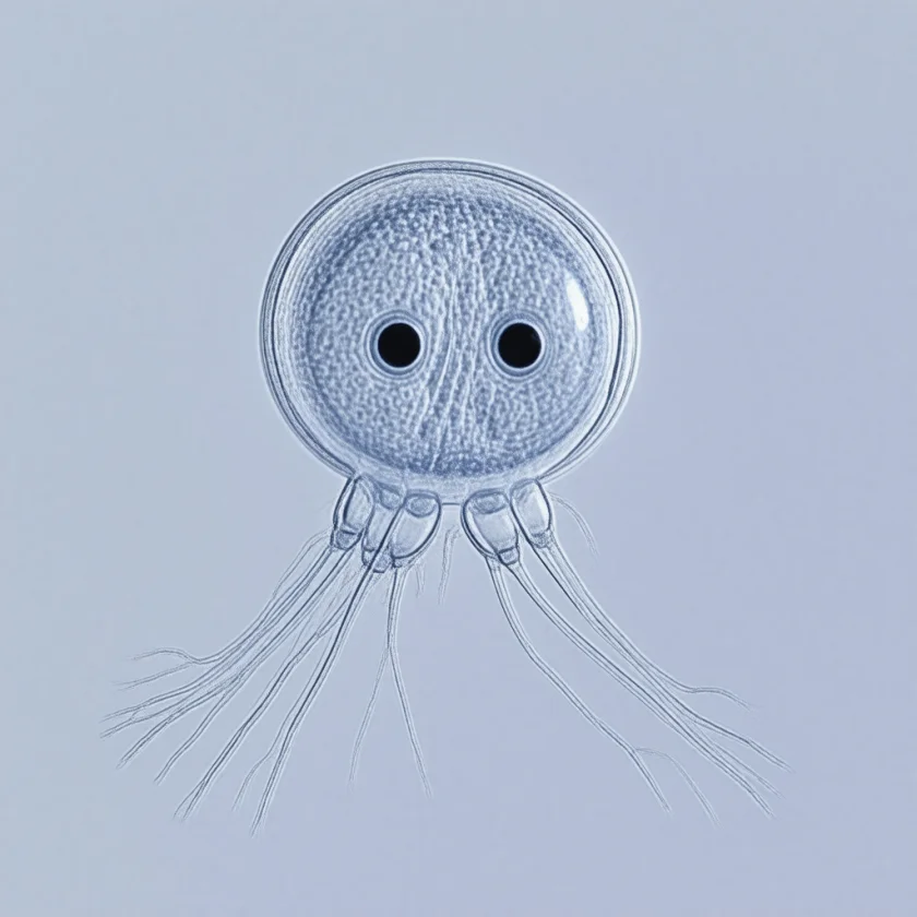 Giardia duodenalis — active stage