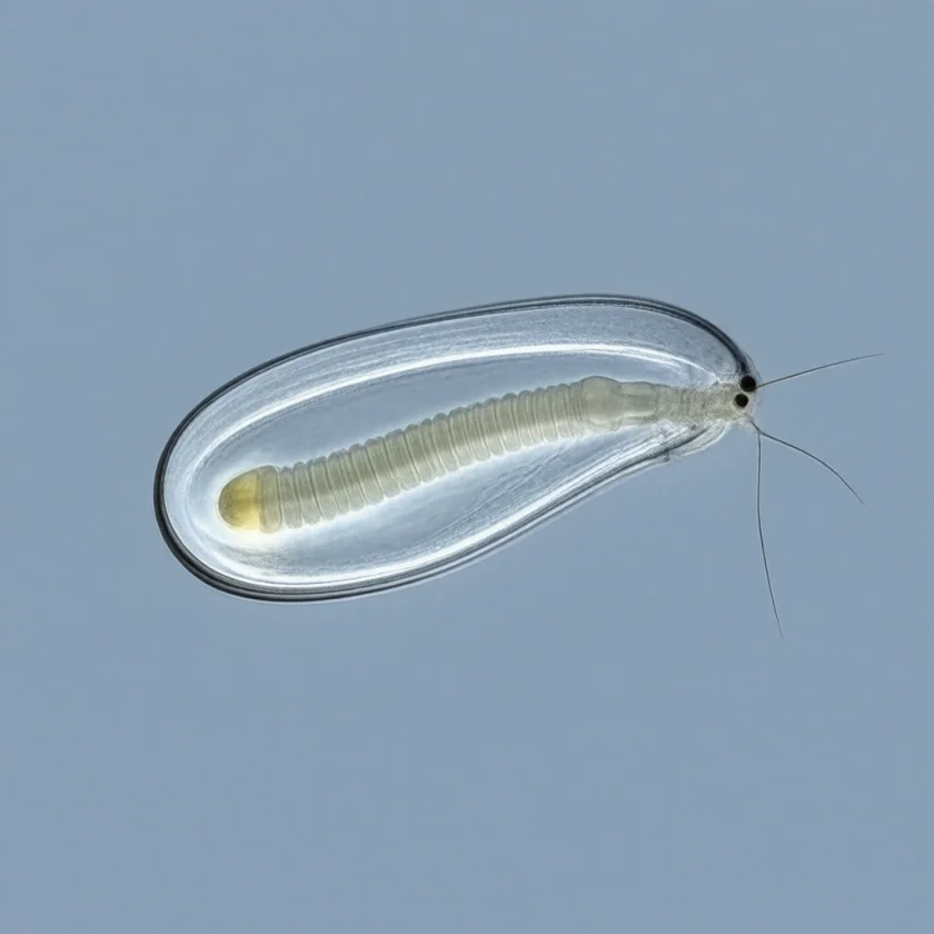 Enterobius vermicularis — developing stage