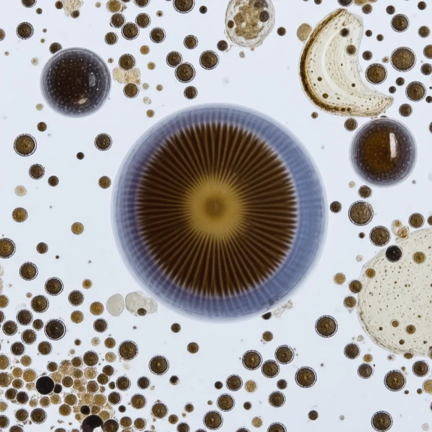 Taenia tapeworm — dormant stage