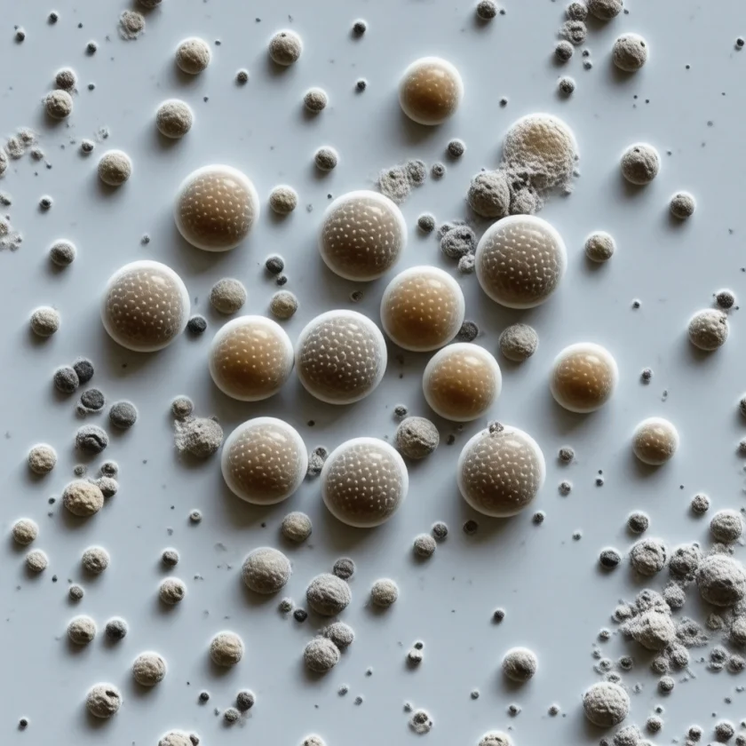 Toxocara eggs in soil