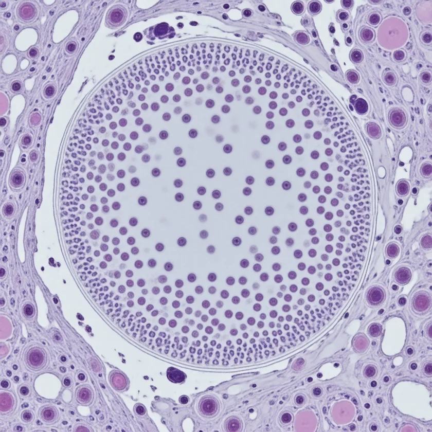 Toxoplasma gondii — developing stage