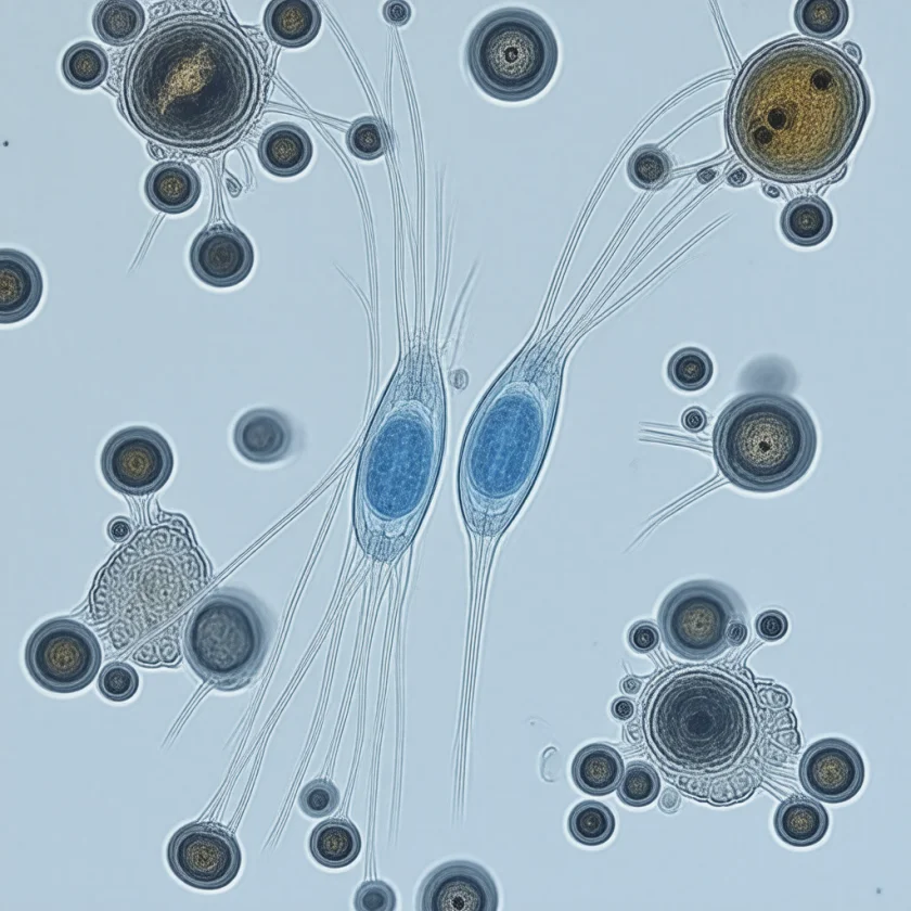 Trichomonas vaginalis — developing stage