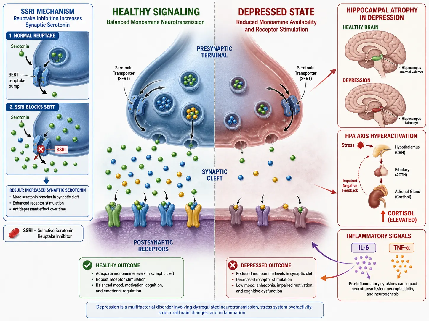 Anxiety amygdala fear circuit