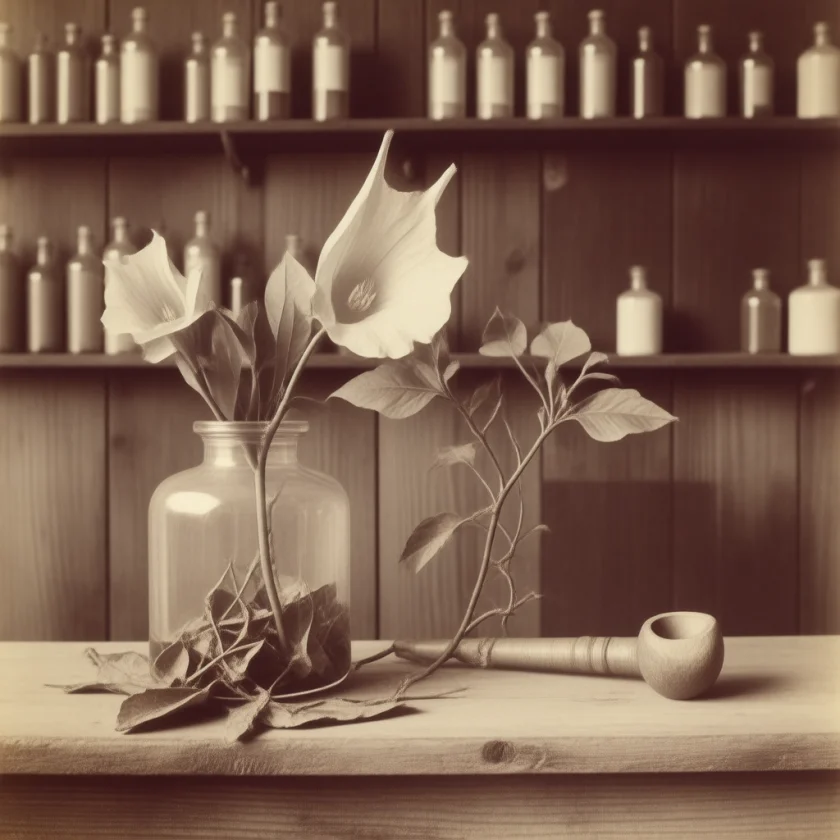 Thorn apple, smoked for asthma in the 1800s