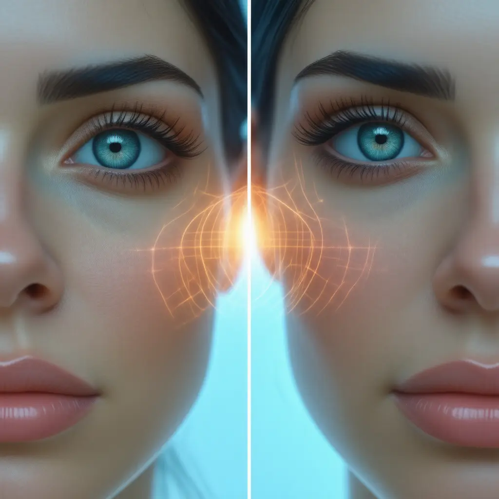 Medical visualization of Menopause and HRT clinical presentation