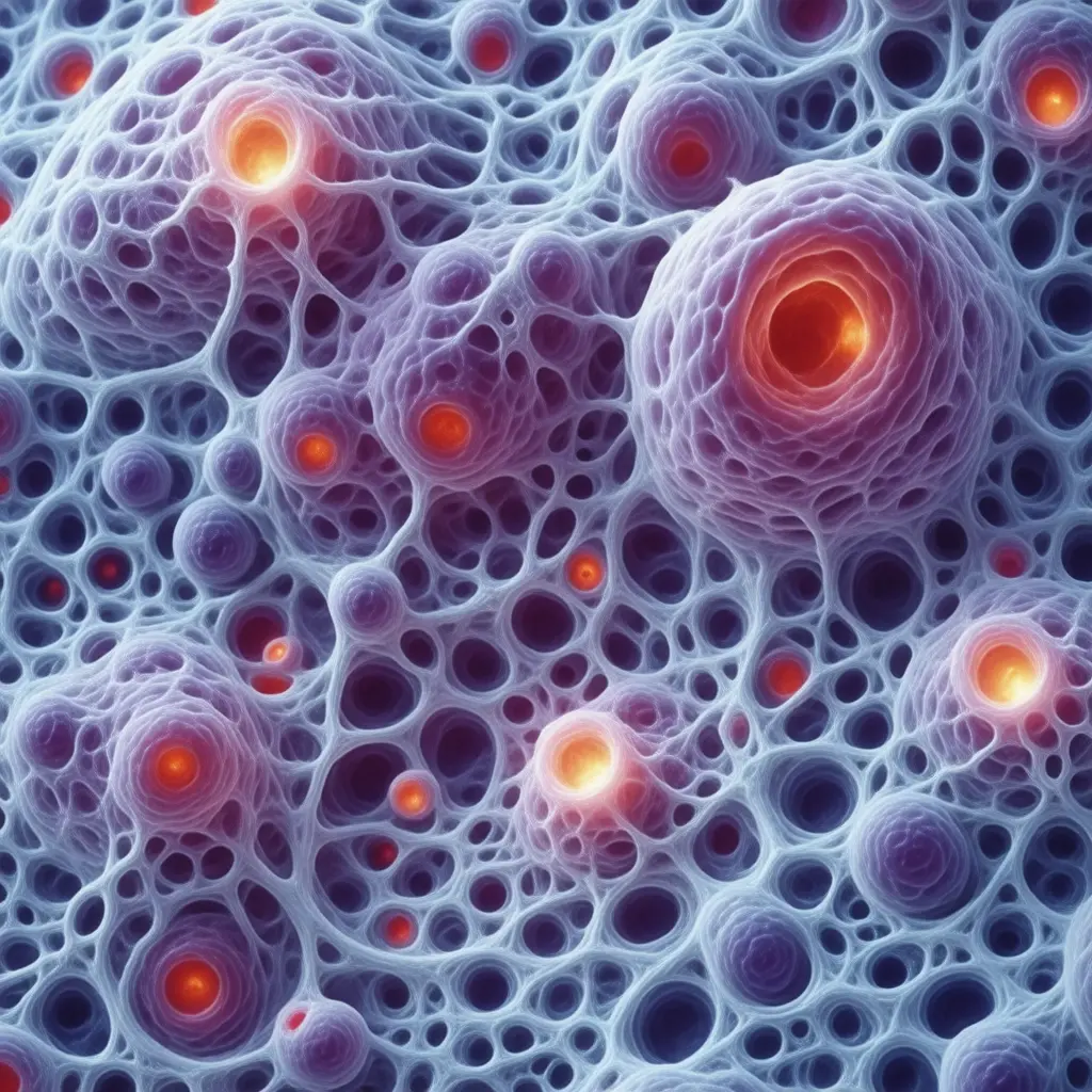 Microscopic view of Chest Pain cellular pathology