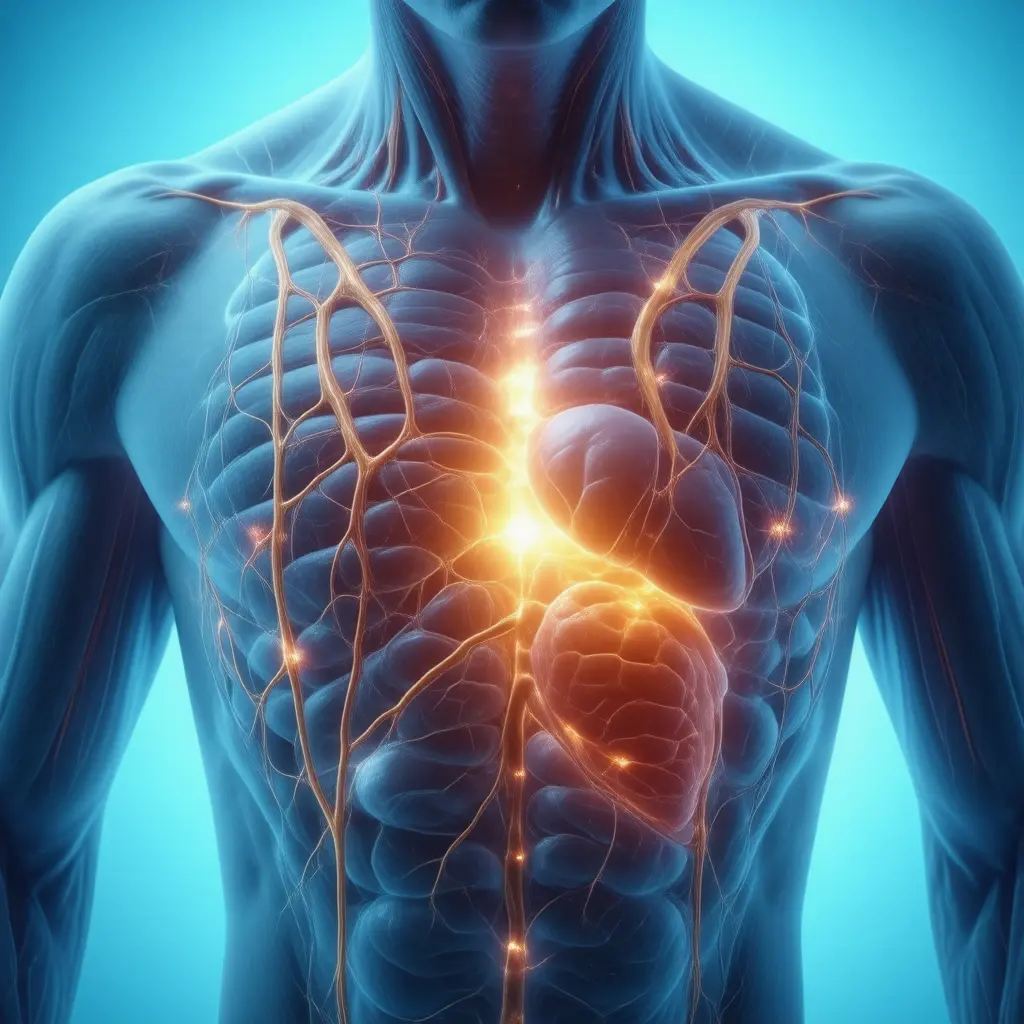 Medical visualization of Chest Pain clinical presentation