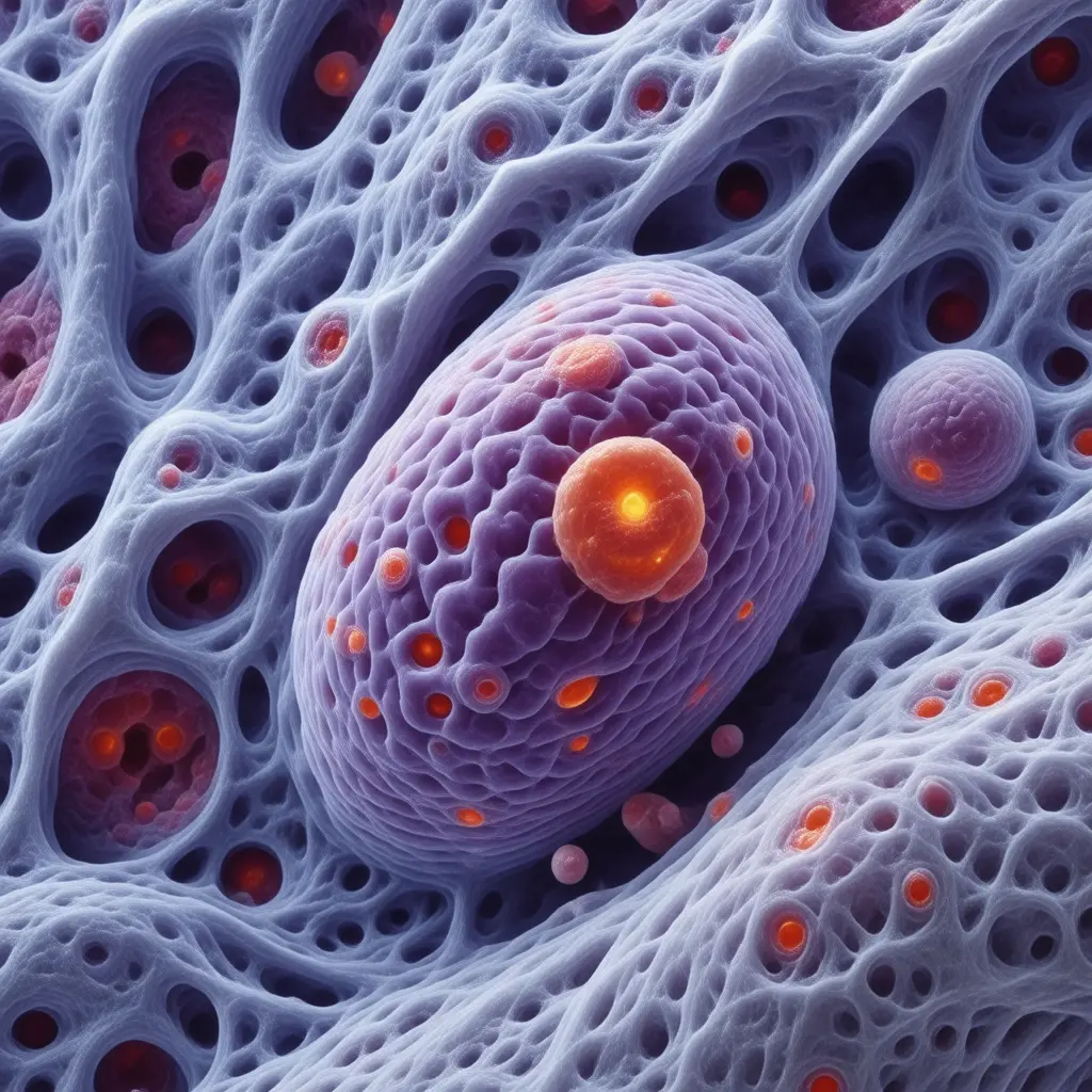 Microscopic view of Constipation cellular pathology