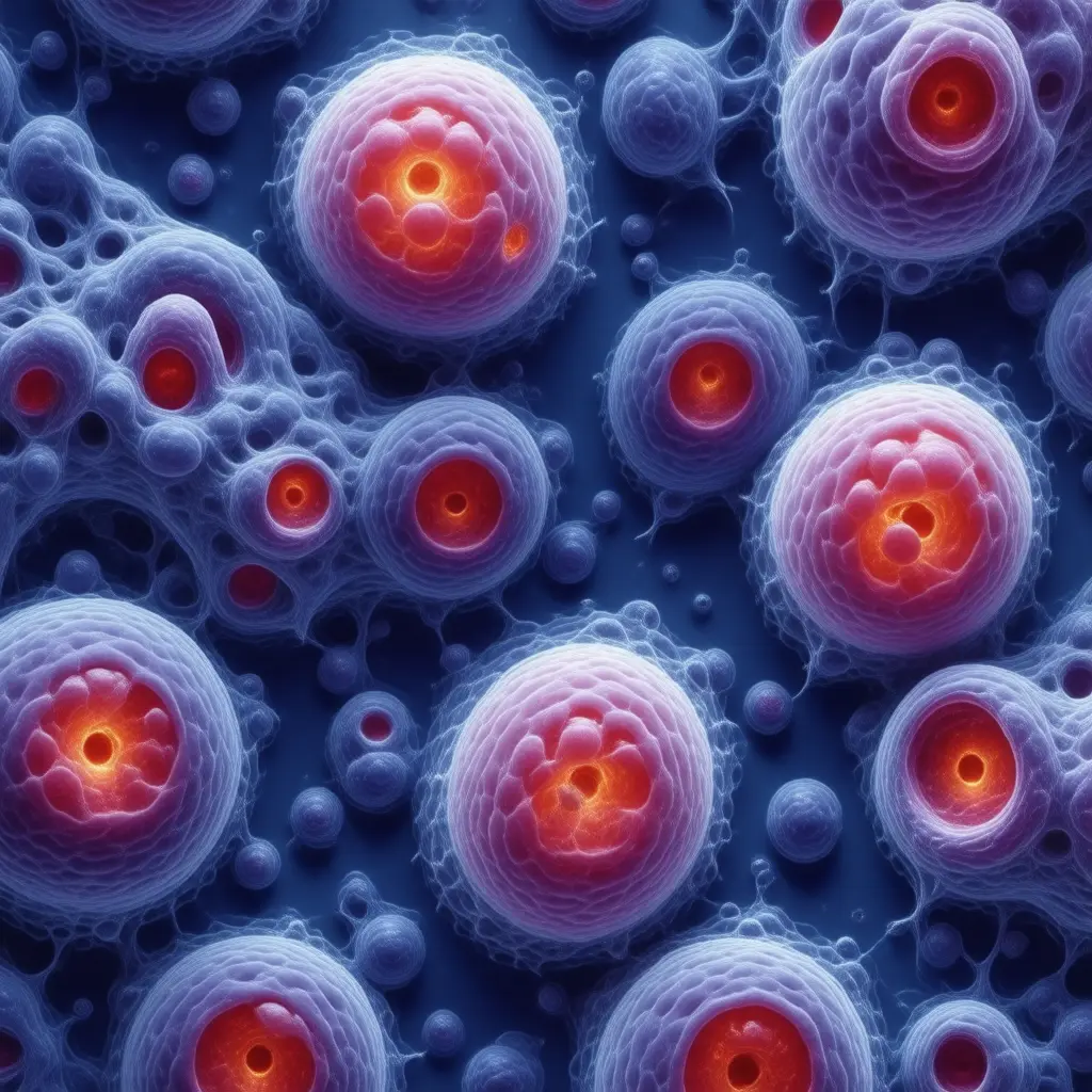 Microscopic view of Edema and Swelling cellular pathology