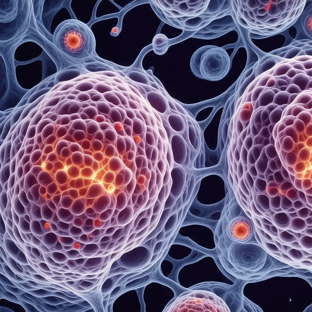Microscopic view of Hair Loss cellular pathology