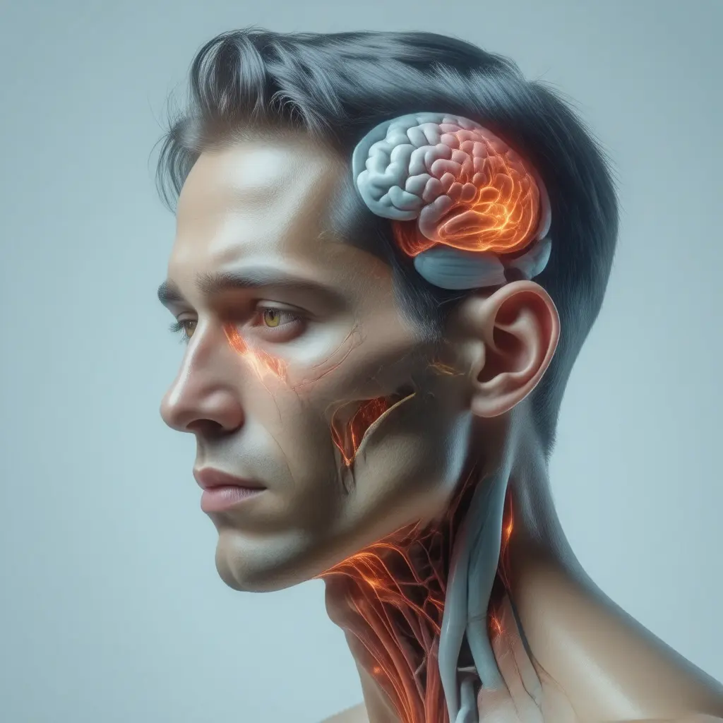 Medical visualization of Headache clinical presentation