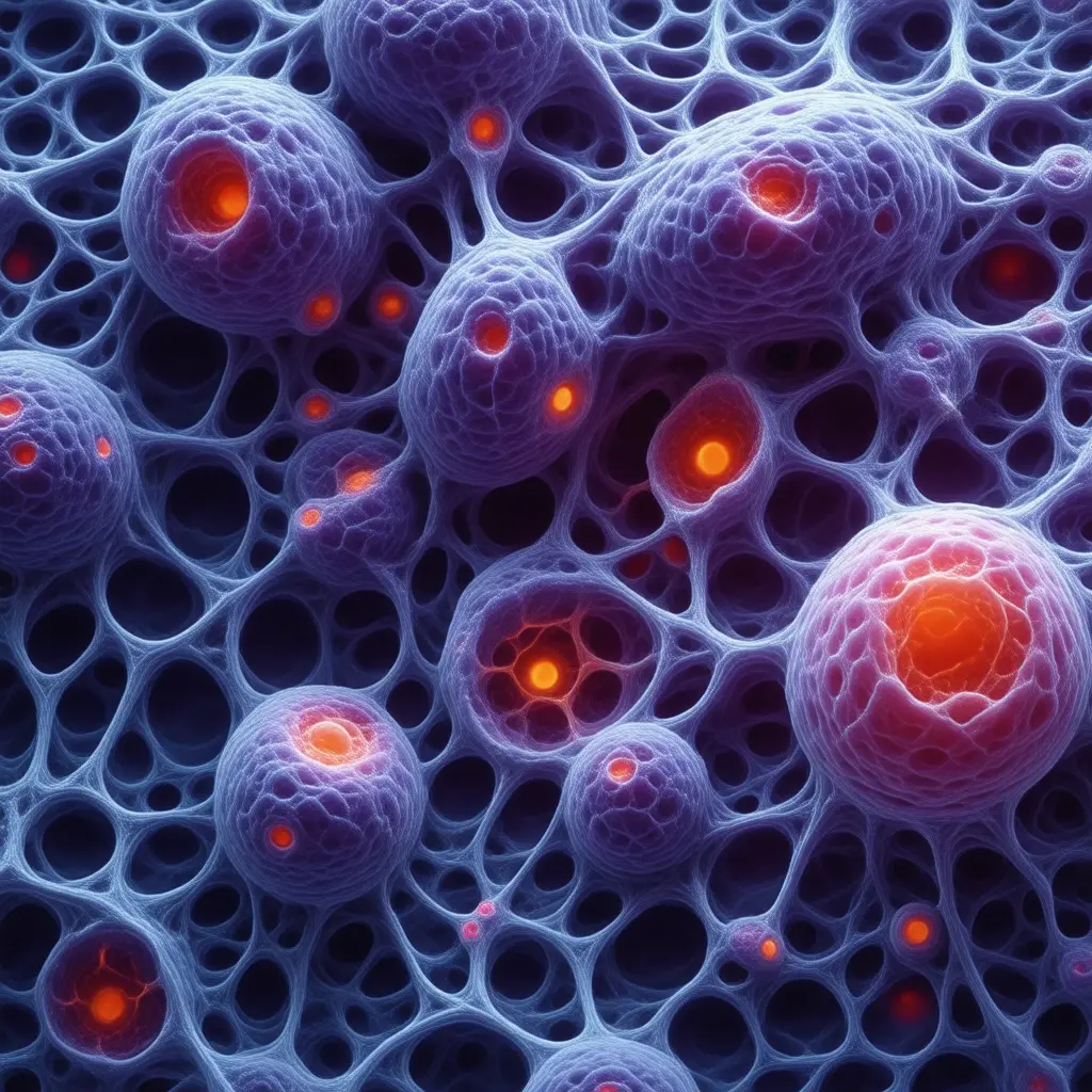 Microscopic view of Joint Pain cellular pathology