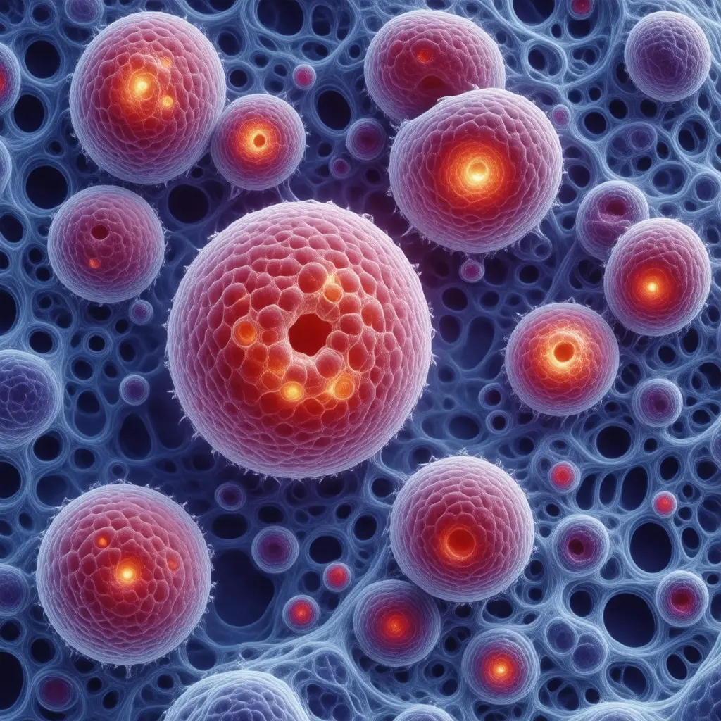 Microscopic view of Loss of Appetite cellular pathology