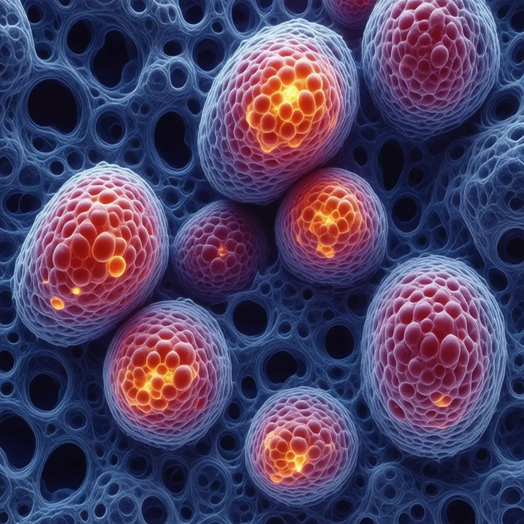 Microscopic view of Numbness and Tingling cellular pathology