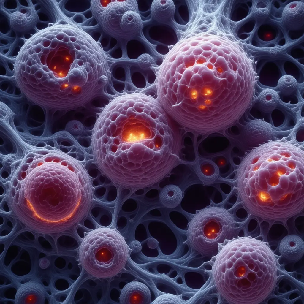 Microscopic view of Shortness of Breath cellular pathology