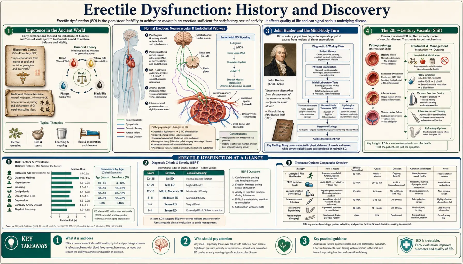 History — scientific infographic poster