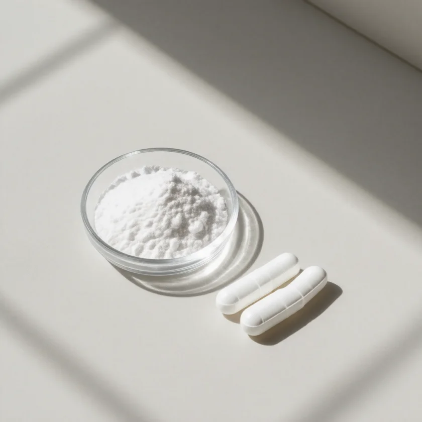 NMN powder and capsules