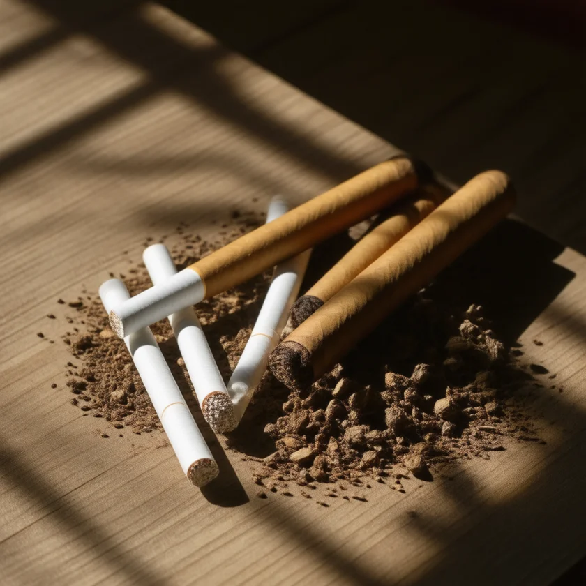 Cigarettes and cigars, the products the rules covered