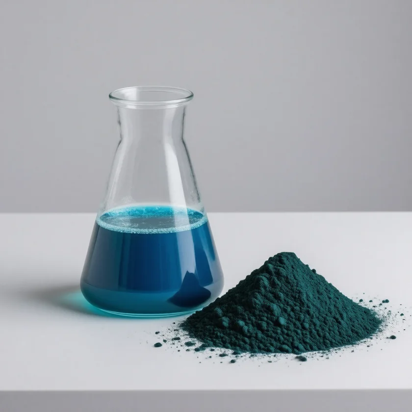 Spirulina extract, a natural blue colour