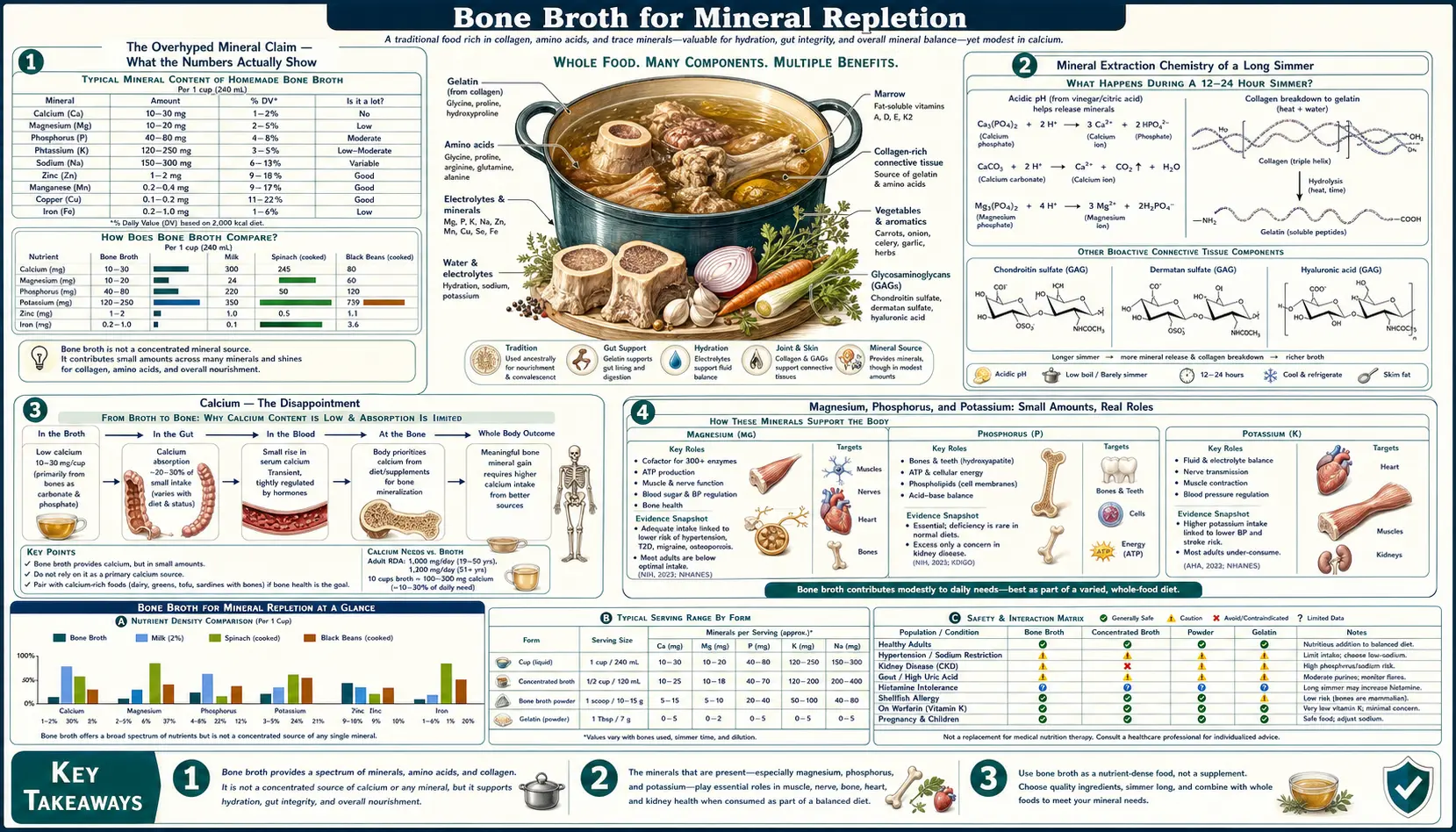 Mineral Repletion — scientific infographic poster