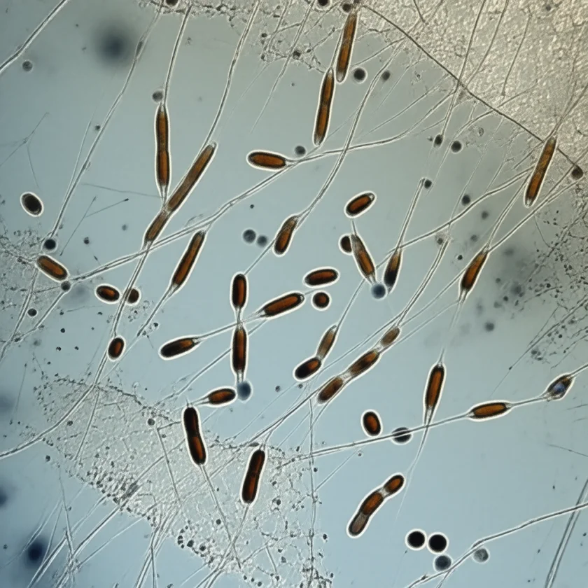 Acetic acid bacteria in the vinegar mother