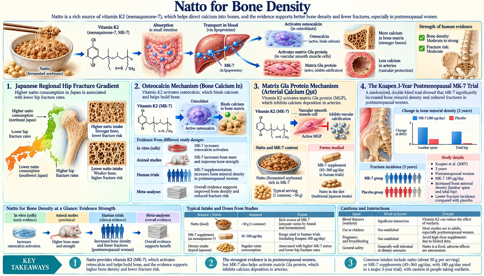 Bone Density — scientific infographic poster