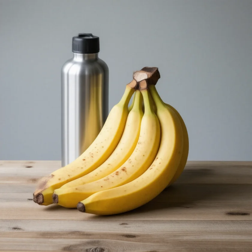 Ripe bananas, studied as a sports-drink alternative