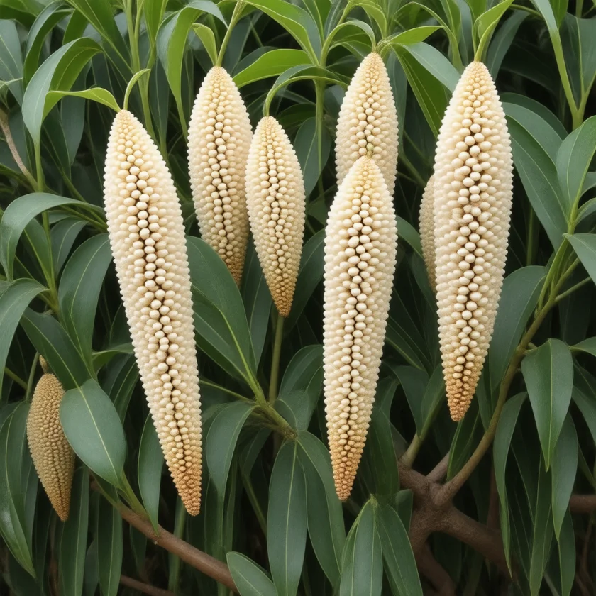 Mango flowers, whose pollen links to some allergies