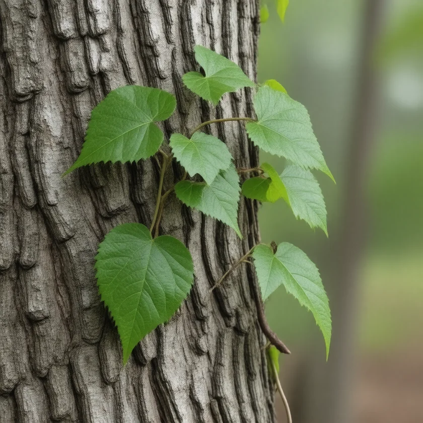 Poison ivy, a botanical relative of mango
