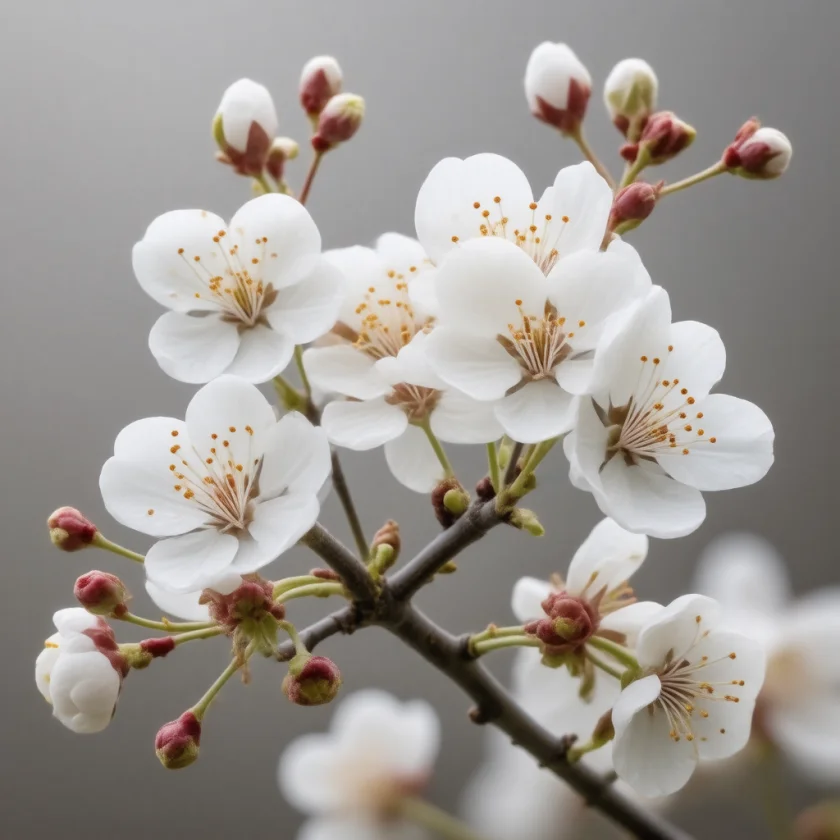 Pear blossom in spring