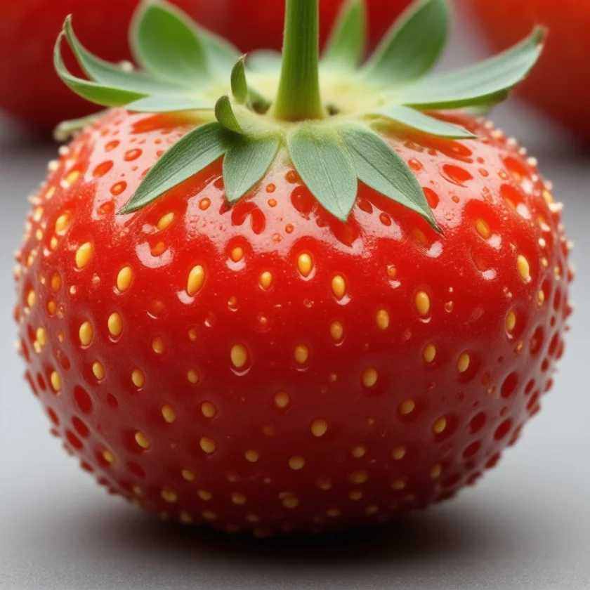 The tiny seeds on a strawberry, rich in ellagitannins